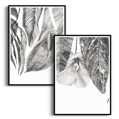 zestaw-plakatow-szkicowane-liscie-monstera-dyptyk-czarna.webp