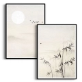 zestaw-2-plakatow-bambus-i-ptaki-japonia-bezowy-minimalistyczny-czarna.webp