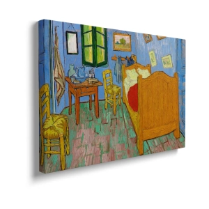 Obraz na płótnie - Vincent van Gogh - The Bedroom - Pokój w Arles do Sypialni Salonu Biura