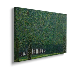 Obraz na płótnie - Gustav Klimt - Park - Zielony Botaniczny, Reprodukcja Do Salonu Sypialni Vintage