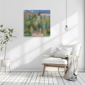 claude-monet-zielony-ogrod-reprodukcja-plotno-kwadrat-wnetrze.webp