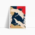 w-stylu-japonskim-zurawie-granatowo-czerwony-plakat-bok.webp
