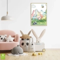 do-pokoju-dziecka-dinozaury-pastelowy-skandynawski-plakat-zlota-wnetrze.webp