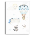 balony-zwierzatka-lisek-szop-blekitny-pokoj-dziecka-plakat-biala.webp