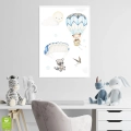 balony-zwierzatka-lisek-szop-blekitny-pokoj-dziecka-plakat-biala-wnetrze.webp