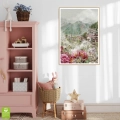 gory-we-mgle-akwarelowy-pejzaz-kwiaty-motyle-boho-plakat-drewno-wnetrze.webp