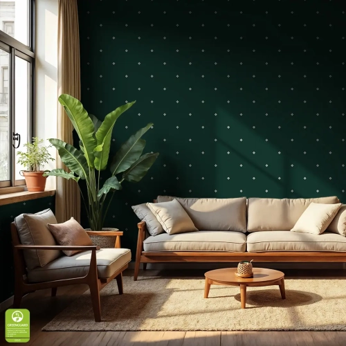 tapeta-na-wymiar-bottle-green-petite-petals-butelkowa-zielen-drobne-platki-wnetrze1.webp