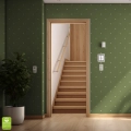 tapeta-na-wymiar-olive-petite-petals-oliwkowa-drobne-platki-wnetrze1.webp