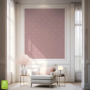 Tapeta na wymiar - Dusty Pink Petite Petals, stonowany róż, drobne płatki 
