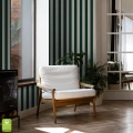 tapeta-na-wymiar-bottle-green-narrow-stripe-butelkowa-zielen-waskie-pasy-wnetrze1.webp