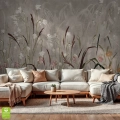 fototapeta-na-wymiar-polne-kwiaty-trawy-akwarela-boho-salon-szarobezowa-wnetrze1.webp