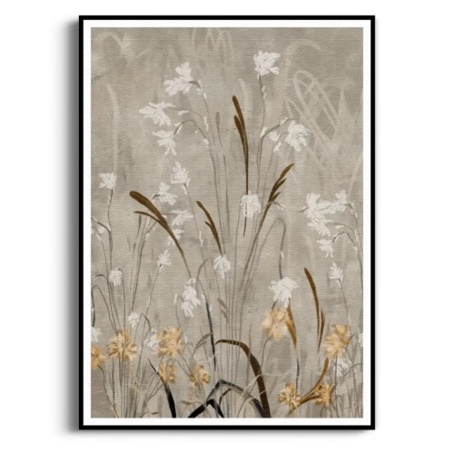field-of-grasses-polne-kwiaty-akwarela-szarobezowy-plakat-czarna.webp