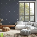 tapeta-na-wymiar-w-serca-grafitowa-charcoal-grey-heart-pattern-wnetrze1.webp