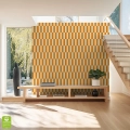 tapeta-na-wymiar-orange-modern-blocks-pomaranczowa-prostokaty-paski-wnetrze1.webp