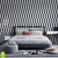 tapeta-na-wymiar-charcoal-grey-modern-blocks-grafitowa-prostokaty-paski-wnetrze1.webp