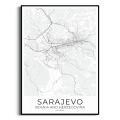 plakat-mapa-miasta-sarajewo-czarno-biala-nowoczesny-czarna.webp