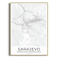 plakat-mapa-miasta-sarajewo-czarno-biala-nowoczesny-zlota.webp