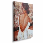 Obraz na płótnie - Odkryte plecy - odważysz się? 