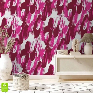 Tapeta Róż pędzlem malowany