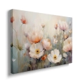 Obraz na płótnie Kwiaty pełne życia bokiem