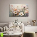 Obraz na płótnie Kwiaty pełne życia wnętrze