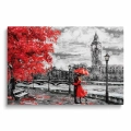 Obraz na płótnie Randka w Londynie