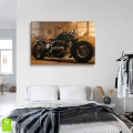 Obraz na płótnie motocykl w stylu retro