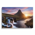 obraz-na-plotnie-wschod-slonca-nad-oblednym-wodospadem-przod.webp