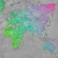 Fototapeta-Fragment-Multikolorowa-mapa-świata-na-betonowej-teksturze.jpg