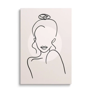 Obraz na szkle - Kokietka 