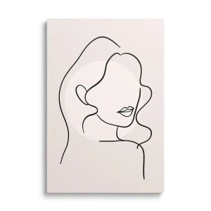 Obraz na szkle - Ukradkowe spojrzenie