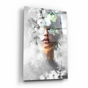Obraz na szkle akrylowym - Ukwiecona