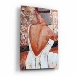 Obraz na szkle akrylowym - Odkryte plecy - odważysz się?