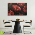 obraz-na-szkle-akrylowym- duze-czerwone-kwiaty- wnetrze.webp