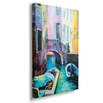 Obraz na płótnie - Kolorowa Wenecja