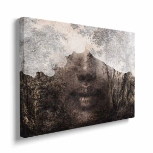 Obraz na płótnie - Tajemnicze usta