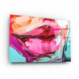 Obraz na szkle akrylowym - Soczyste usta