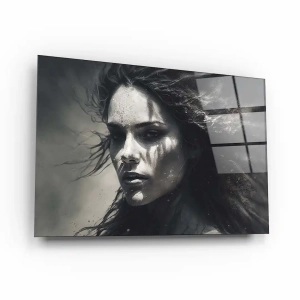 Obraz na szkle akrylowym - Kobiece piękno