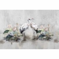 obraz-szklo-niezwykla-para-zurawi-motyw.webp