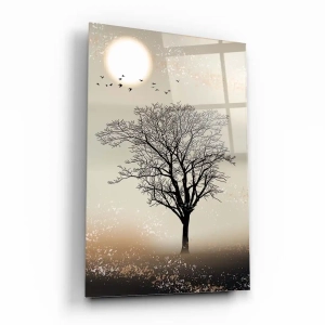 Obraz na szkle akrylowym Samotne drzewo II