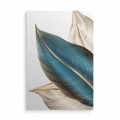 obraz-na-szkle-akrylowym-zlote-i-zielone-liscie-III- przod.webp