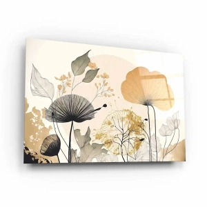 Obraz na szkle akrylowym - Motyw florystyczny