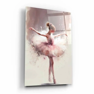 Obraz na szkle akrylowym - Mała baletnica