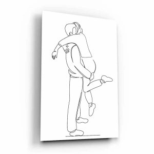 Obraz na szkle akrylowym - Radosne spotkanie