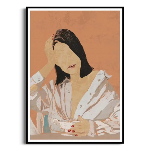 Plakat Podobasz mi się czarna ramka