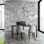 Fototapeta Mapa Krakowa na ścianę