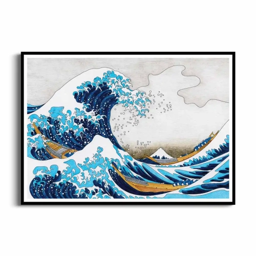 plakat-czarna-ramka-przod-hokusai.webp