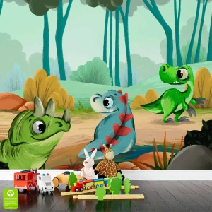 Fototapeta Dziecięce dinozaury