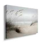 Obraz na płótnie - Piaszczysta plaża i morze