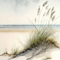 plakat-fragment-krajobraz-piaszczystej-plazy-trzcina-morska.webp